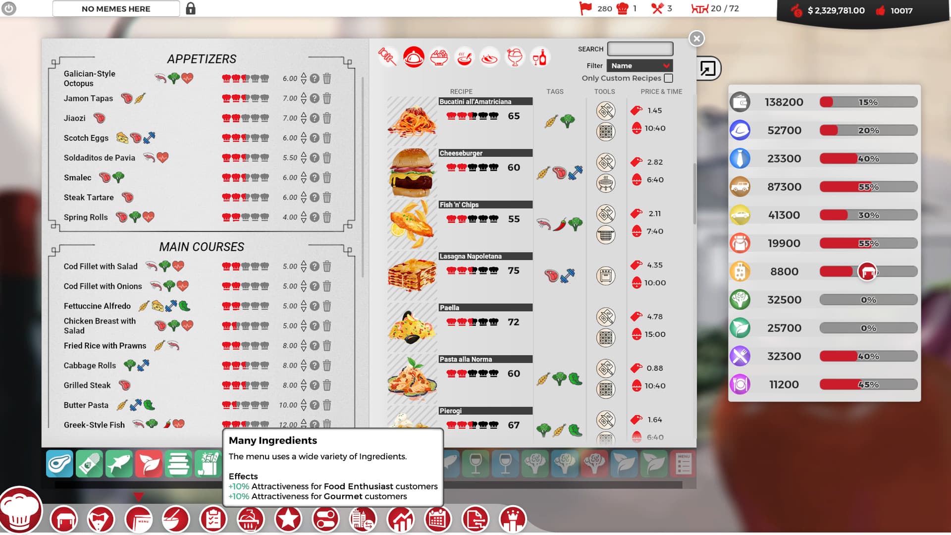 Chef: A Restaurant Tycoon Game PC Steam Account - 2