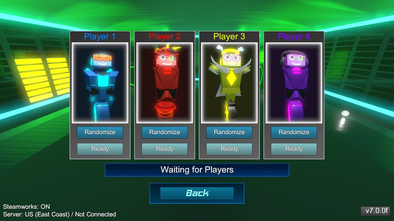 Robot Roller-Derby Disco Dodgeball Steam CD Key - 4