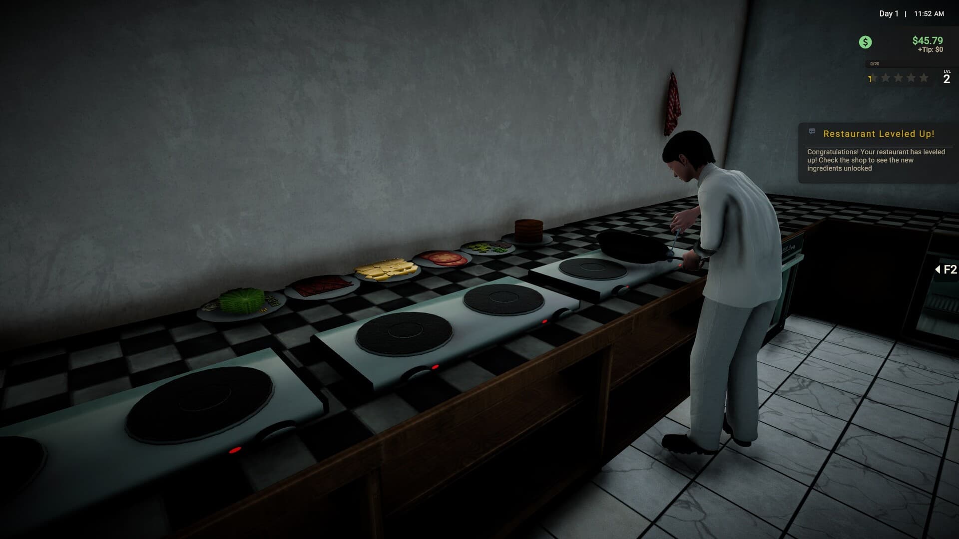 Restaurant Owner: A Restaurant Simulator PC Steam Account - 6