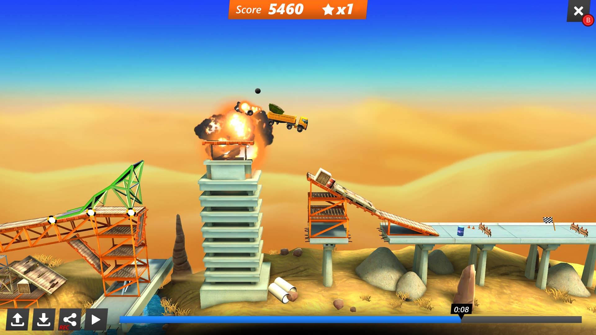 Bridge Constructor Stunts Steam CD Key - 4