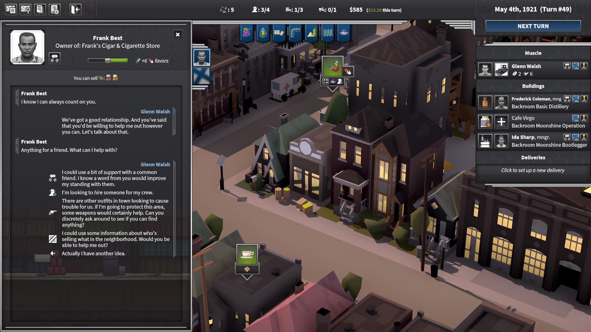 City of Gangsters Deluxe Edition PC Steam Account - 5