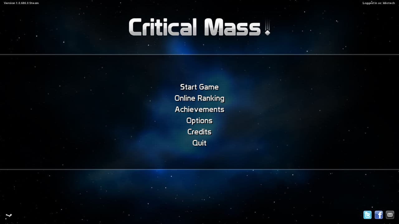 Critical Mass PC Steam CD Key - 2