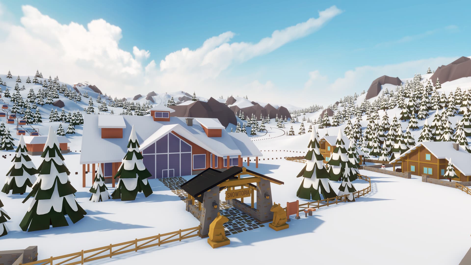 Snowtopia: Ski Resort Builder PC Steam Account - 8