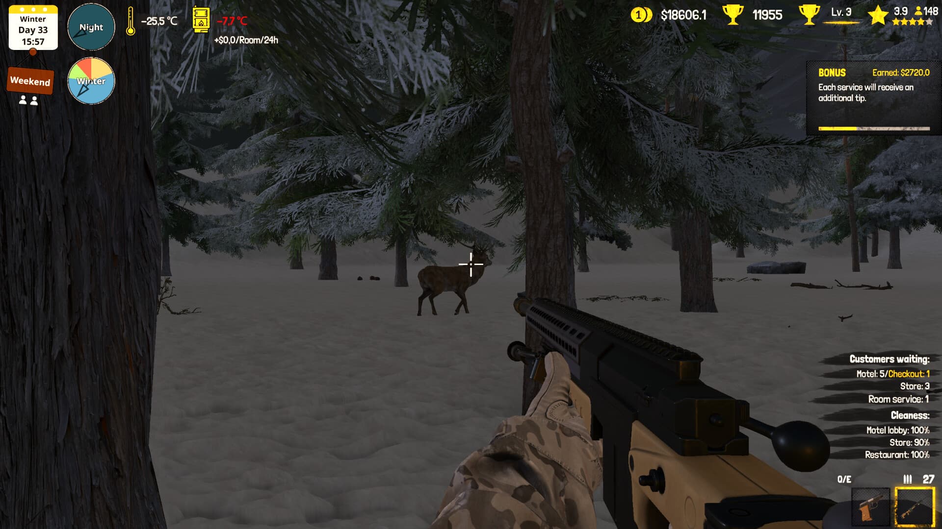 Arctic Motel Simulator PC Steam Account - 2