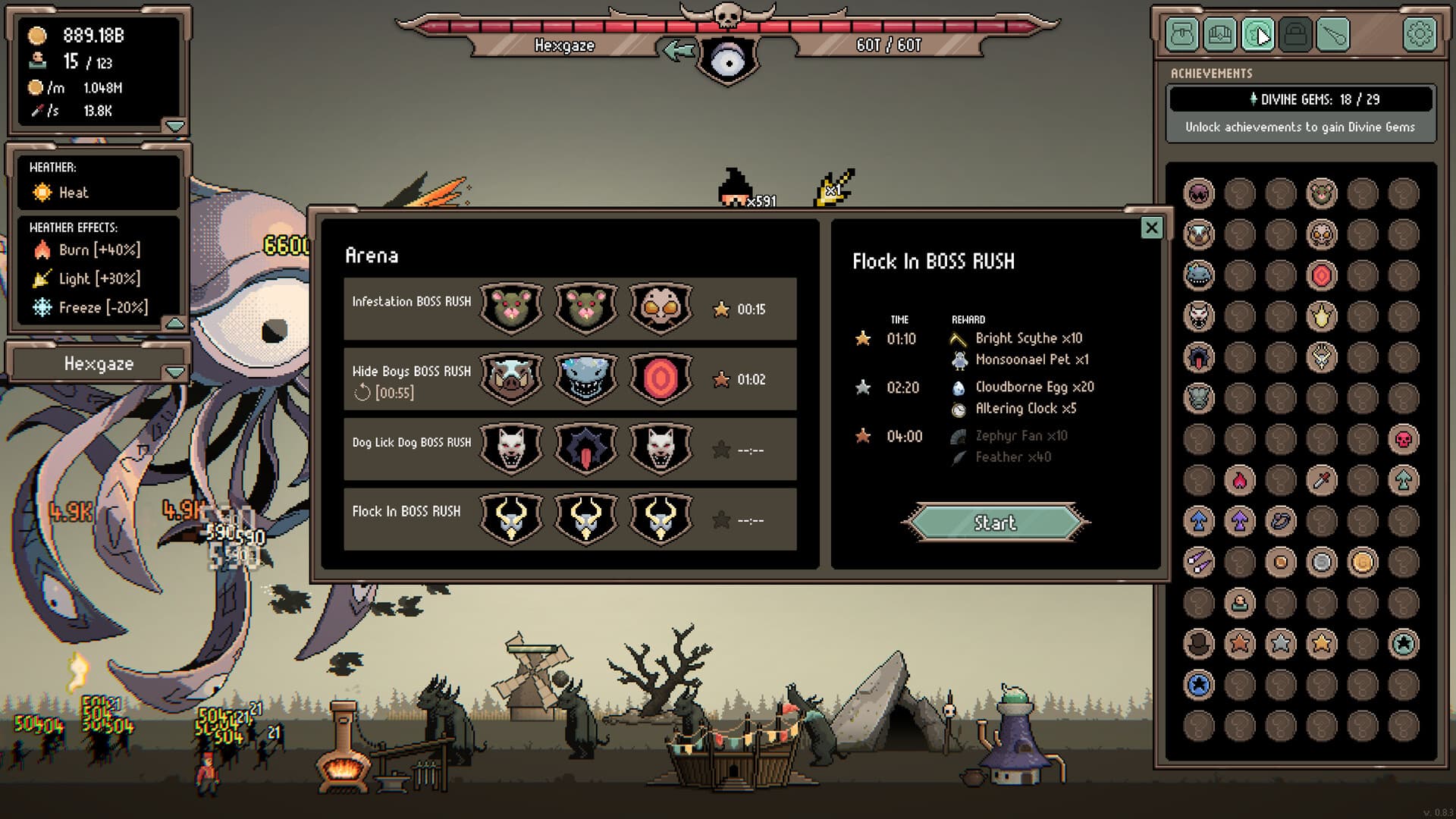 IDLE BOSS RUSH PC Steam Account - 7