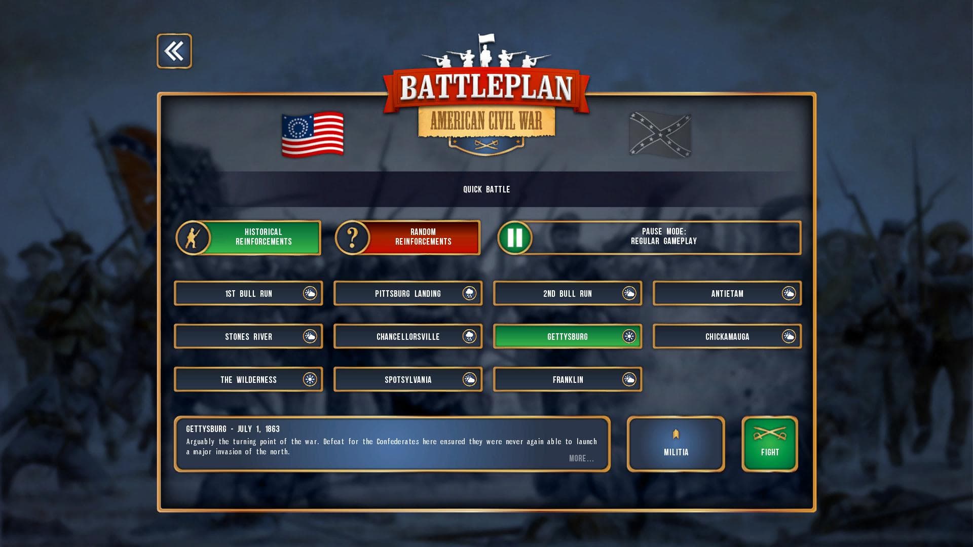 Battleplan: American Civil War Steam CD Key - 7