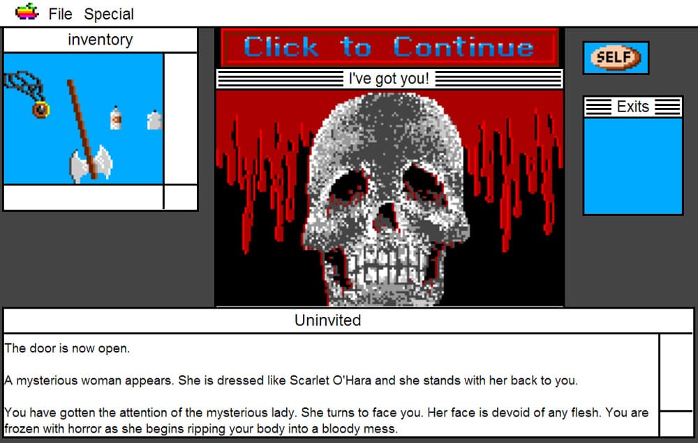 Uninvited: MacVenture Series Steam CD Key - 2