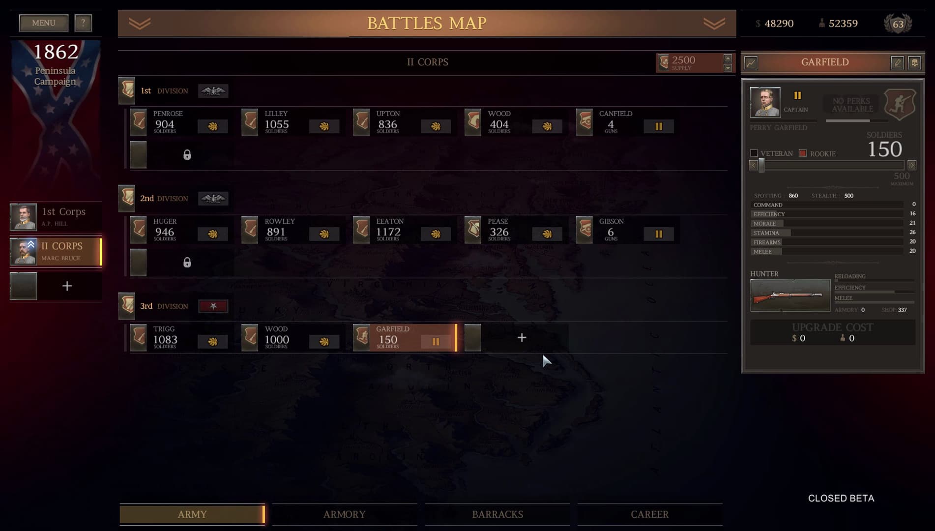 Ultimate General: Civil War PC Steam Account - 2