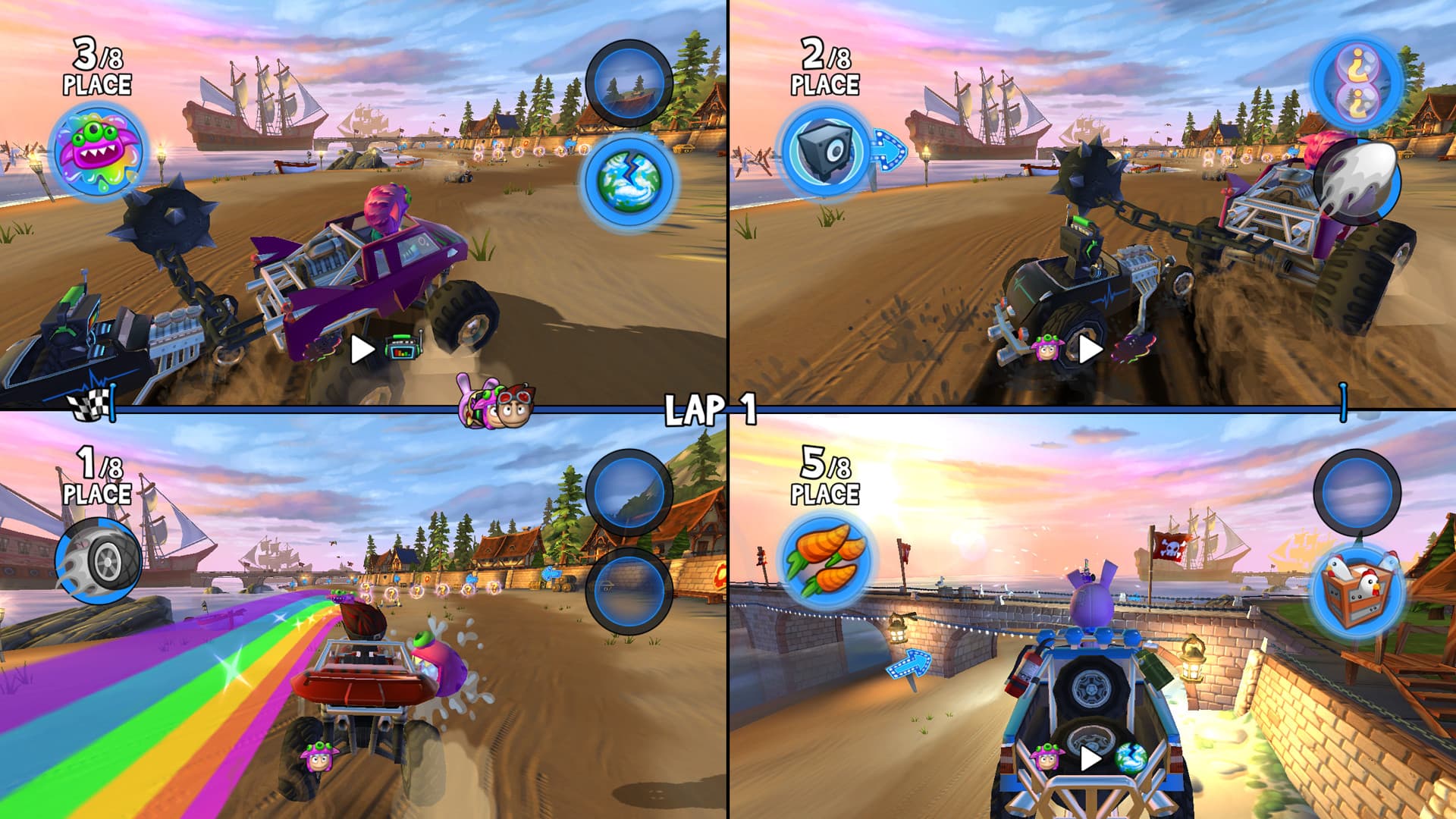 Beach Buggy Racing 2: Island Adventure PC Steam Account - 4
