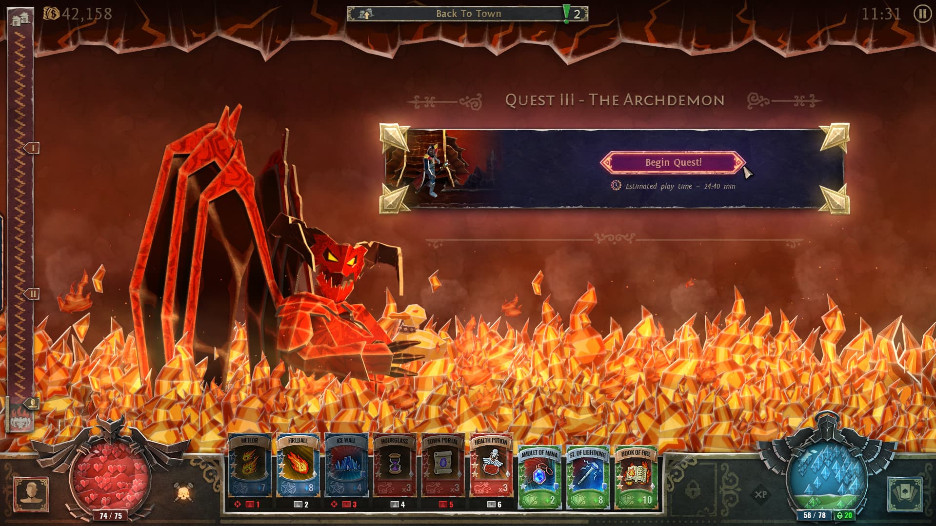 Book of Demons Steam CD Key - 7
