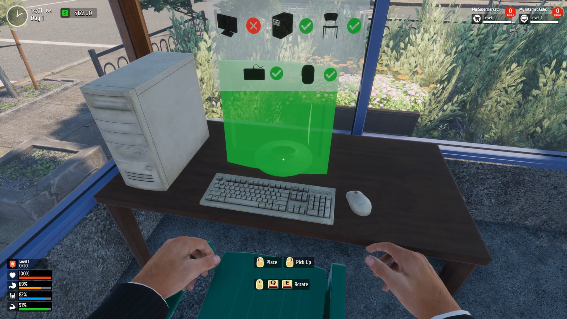 Internet Cafe & Supermarket Simulator 2024 PC Steam Account - 4