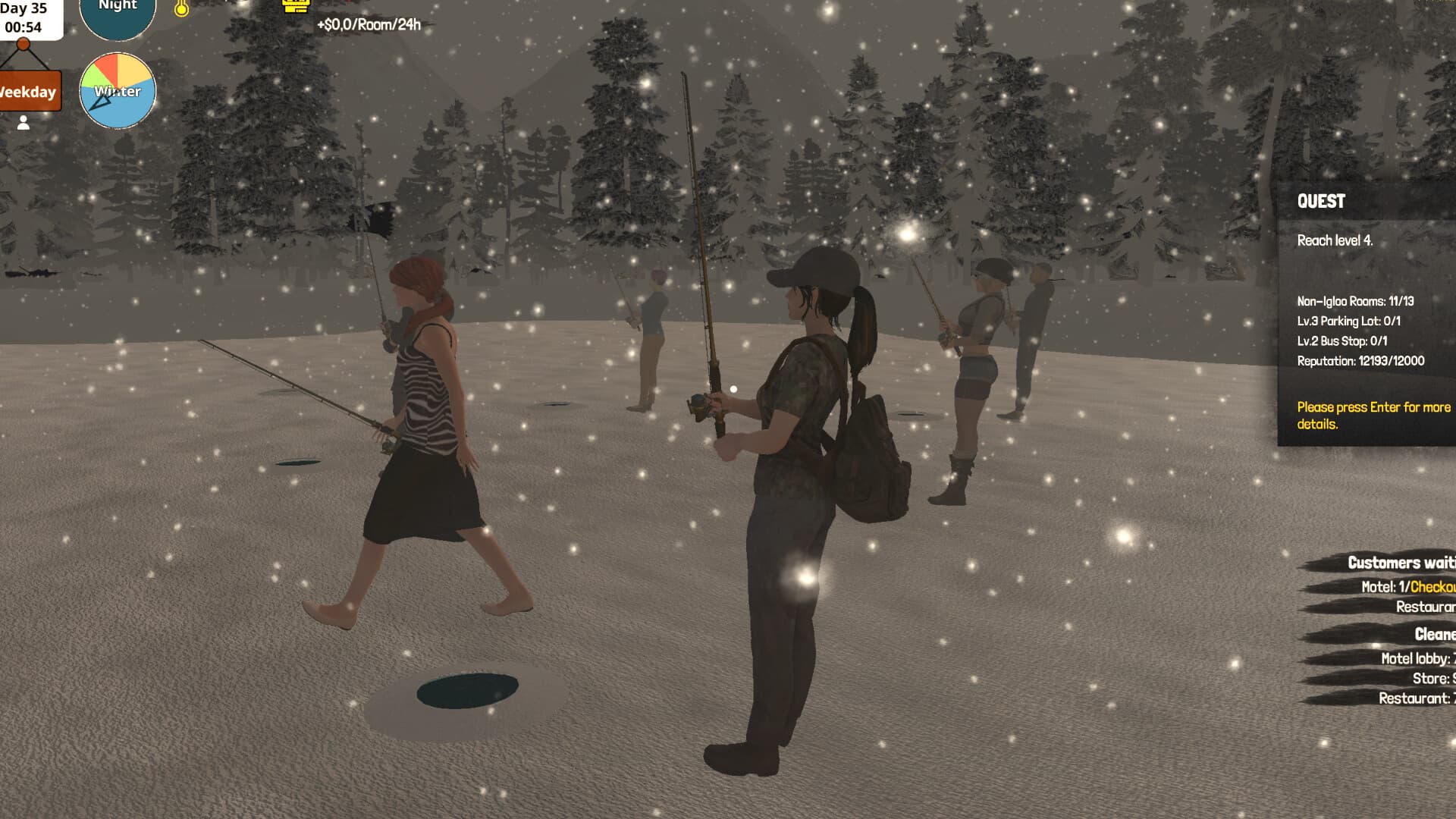 Arctic Motel Simulator PC Steam Account - 3