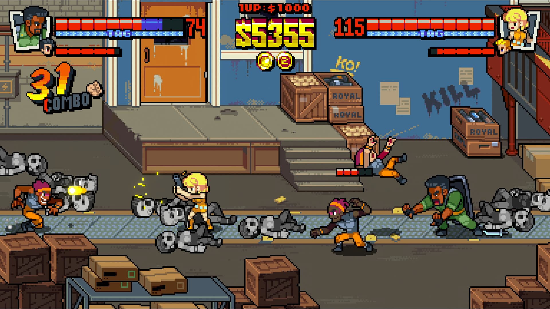Double Dragon Gaiden: Rise Of The Dragons Steam Account - 6
