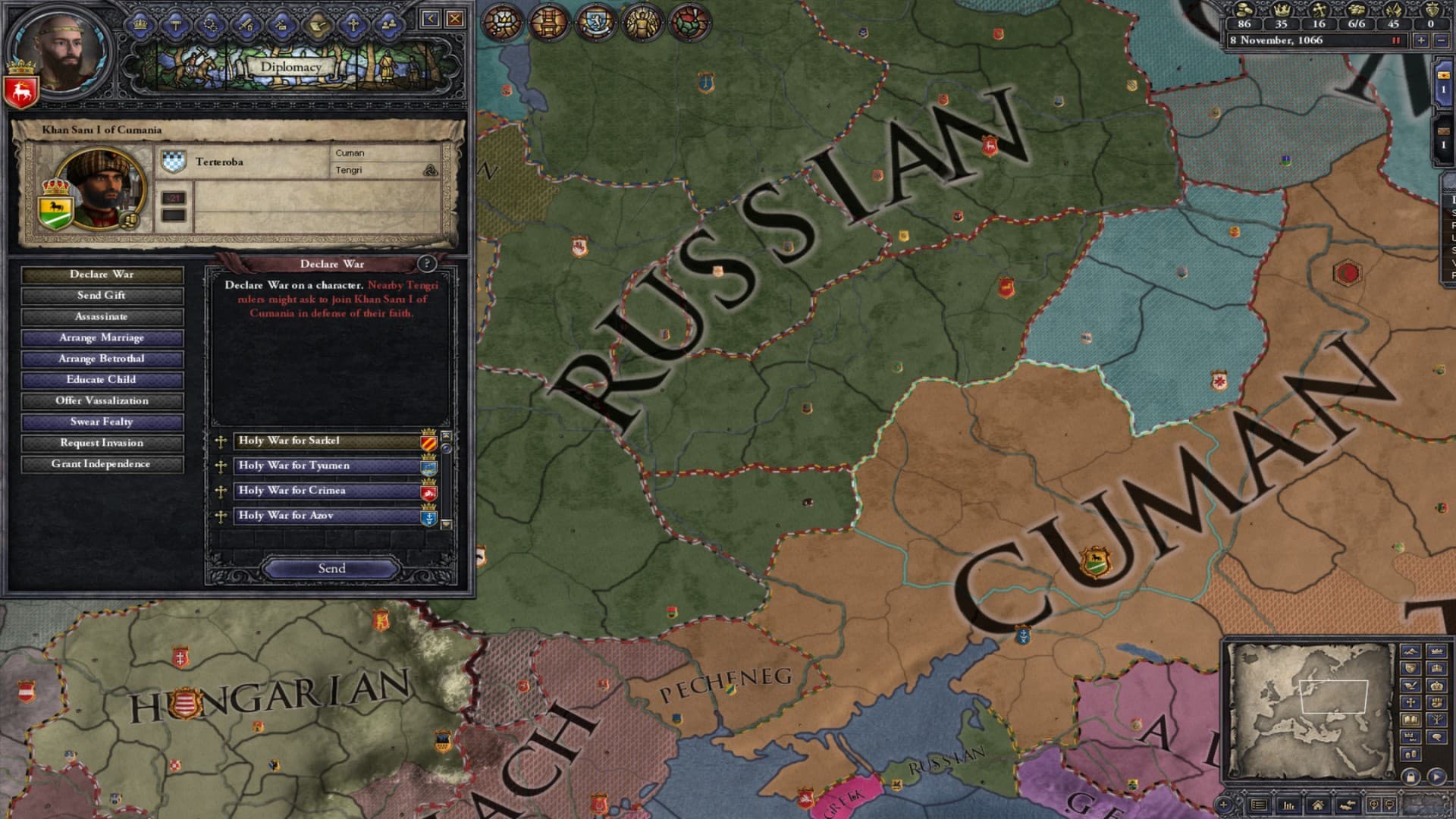 Crusader Kings II - Songs of the Rus DLC PC Steam CD Key - 2