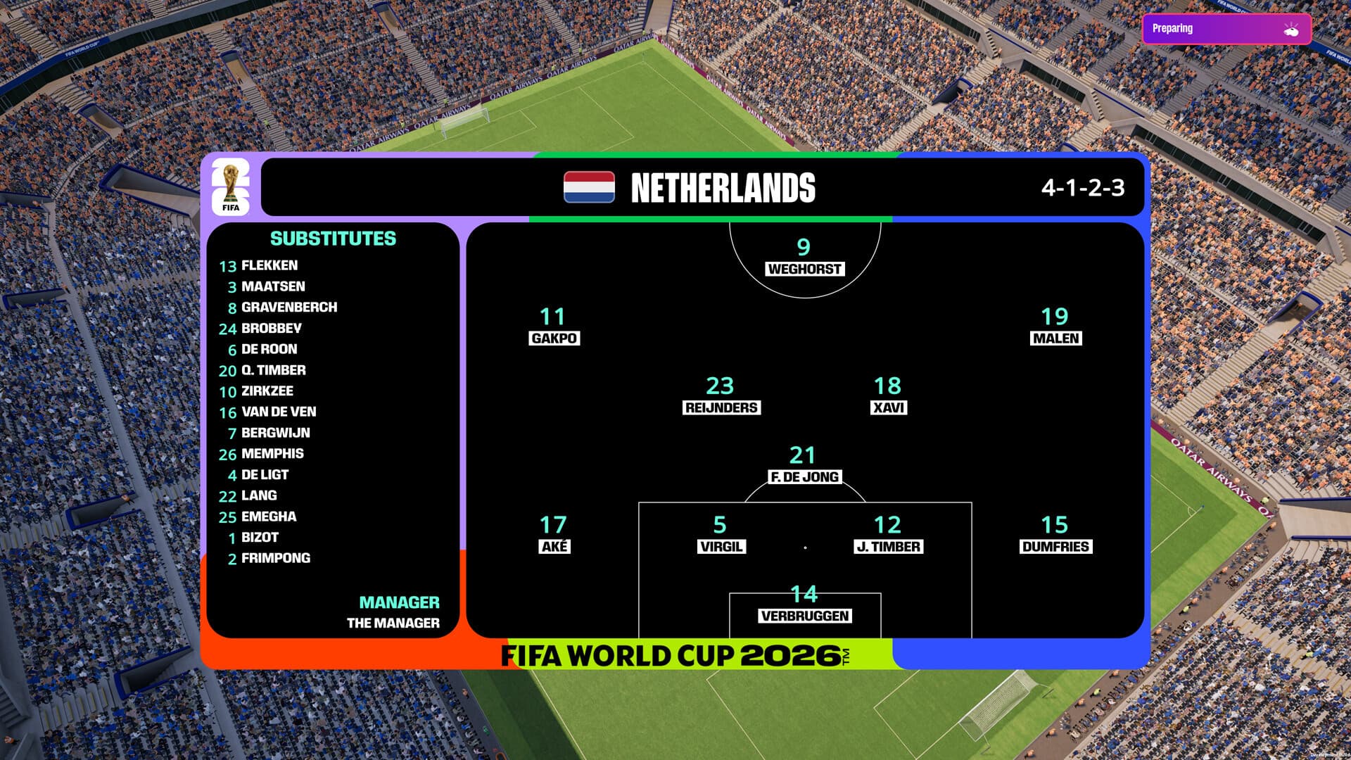 Football Manager 26 PC Steam Account - 3