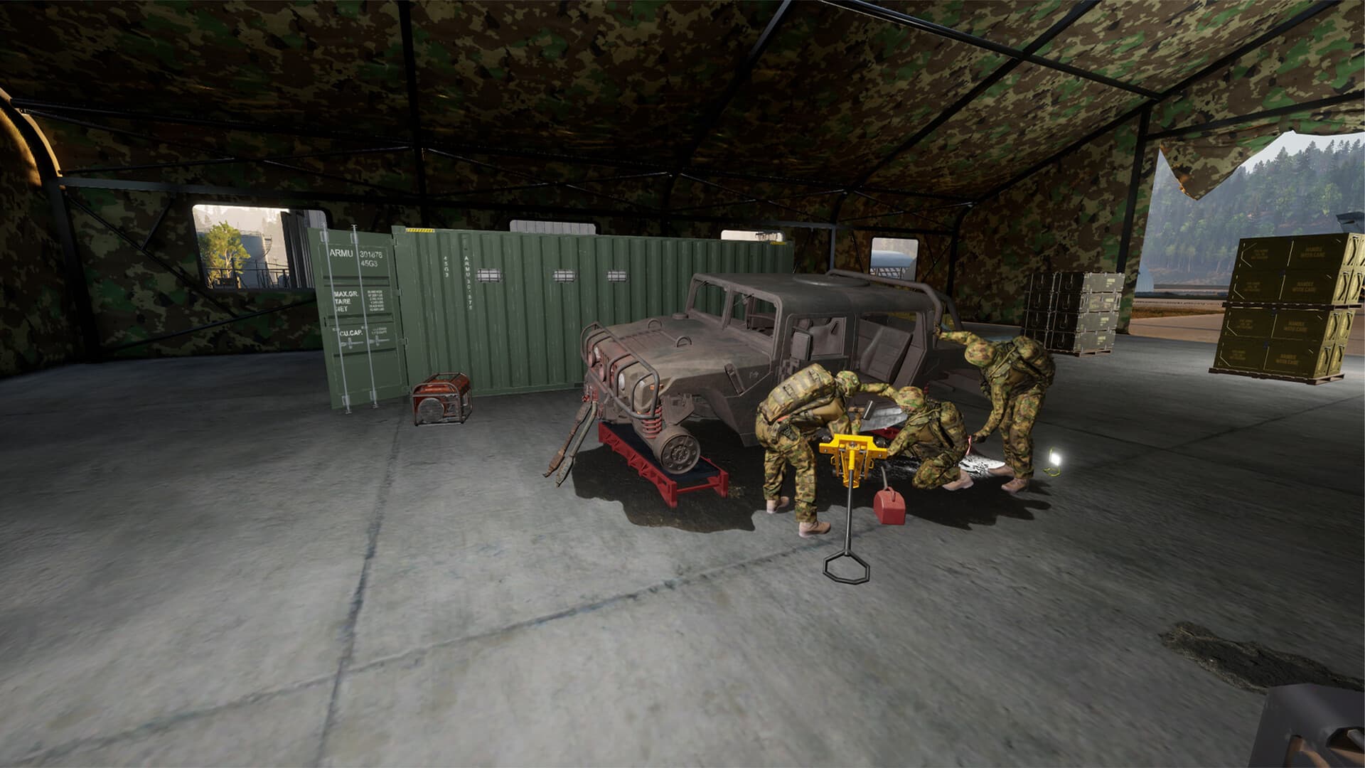 Military Logistics Simulator PC Steam Account - 3