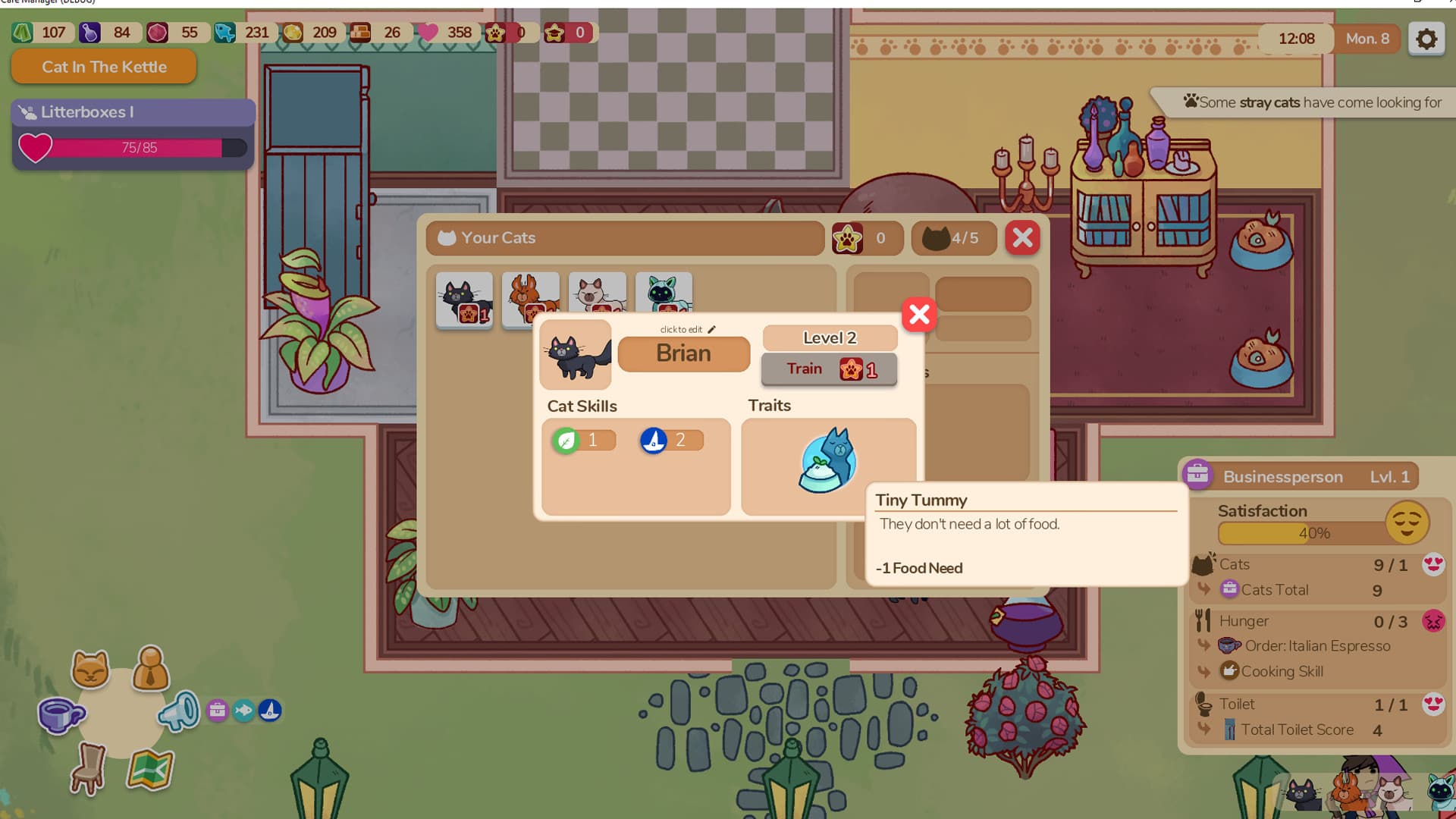 Cat Cafe Manager PC Steam Account - 5