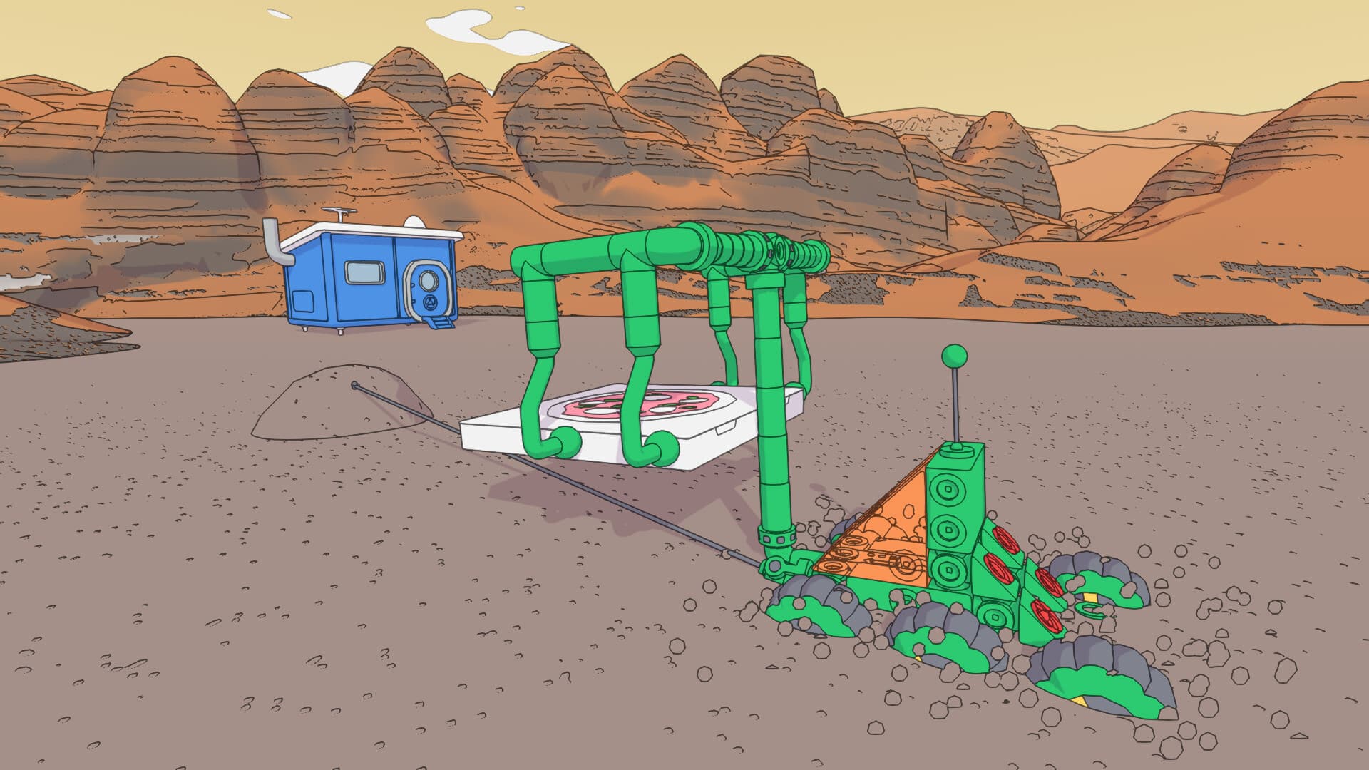 Mars First Logistics PC Steam Account - 6