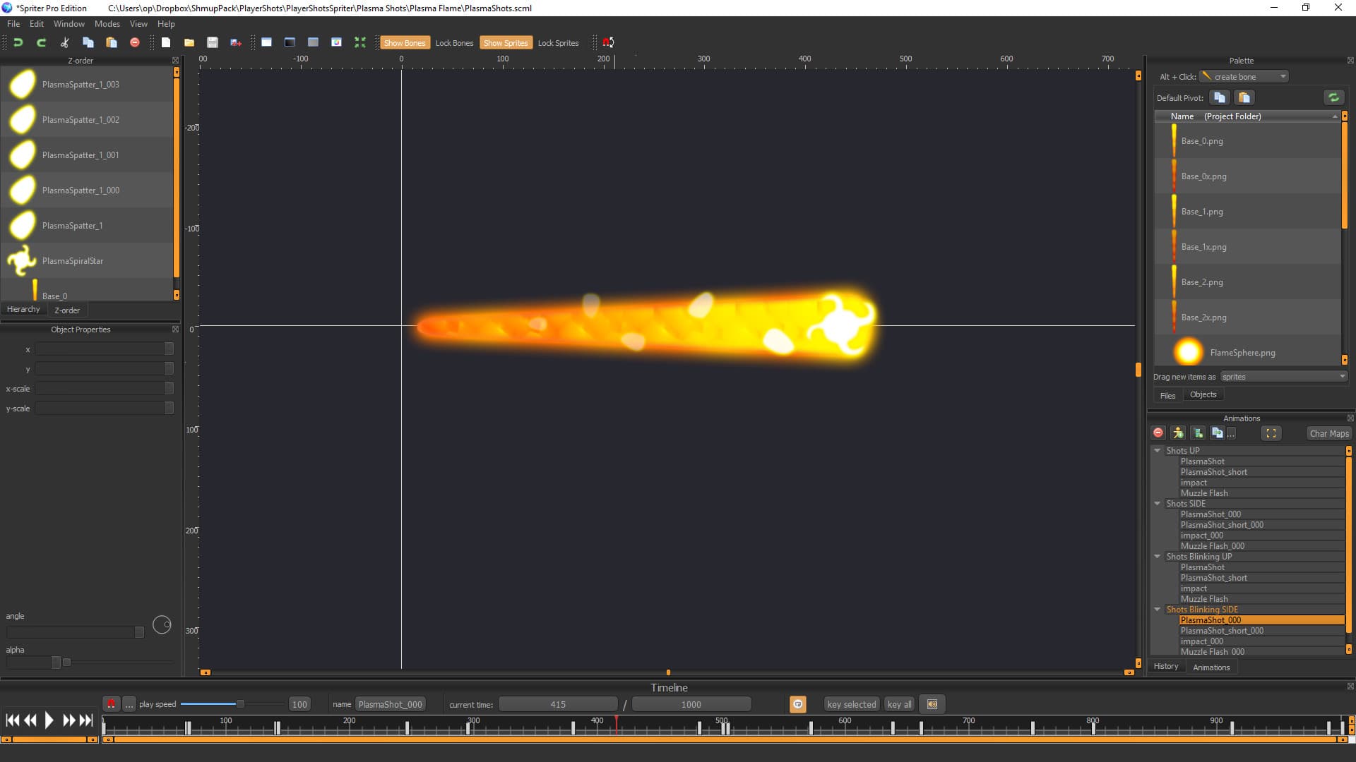 Spriter: Radius-Wing SHMUP Animated Art Pack Steam CD Key - 5