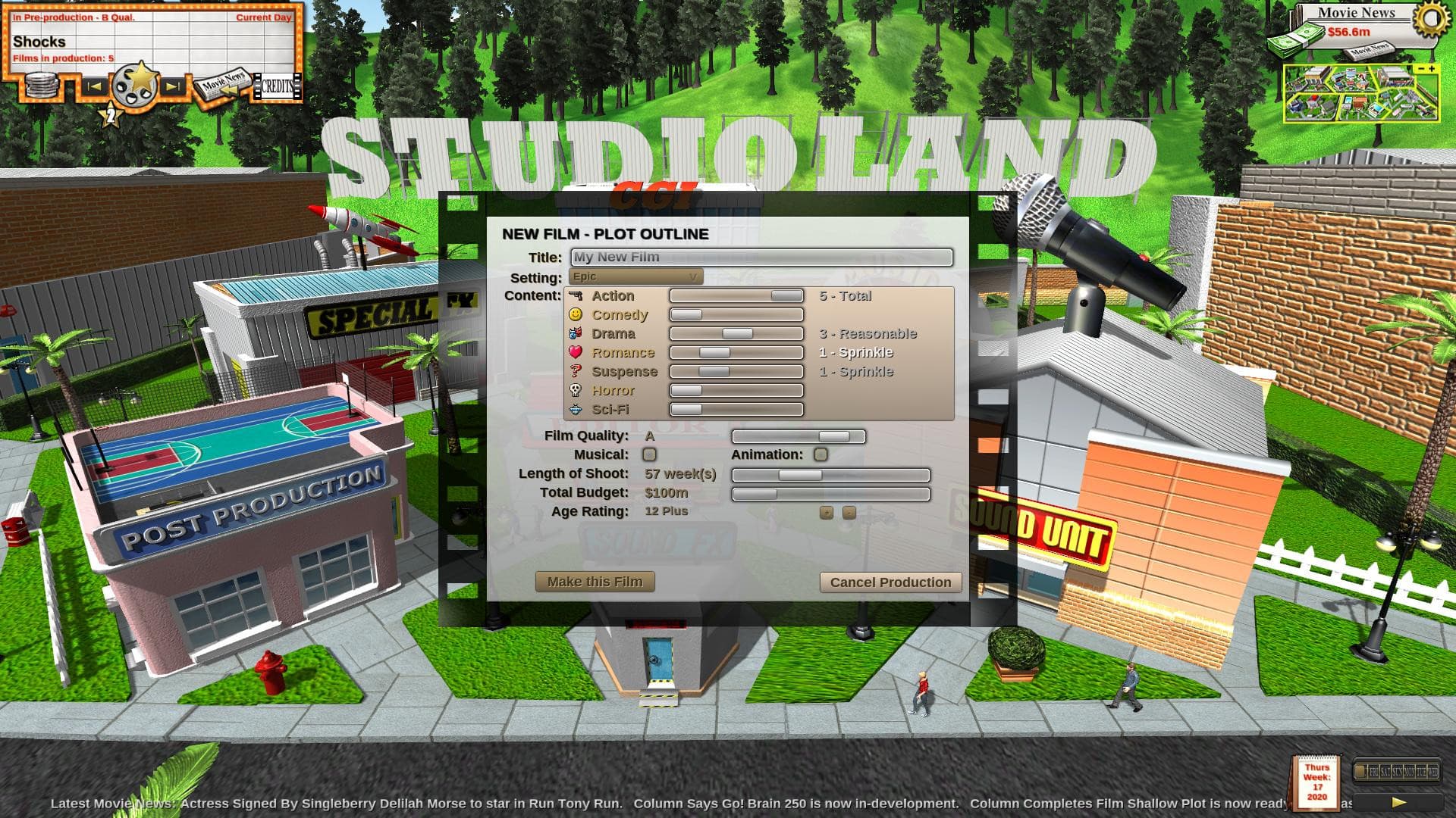 Movie Studio Boss: The Sequel Steam CD Key - 5
