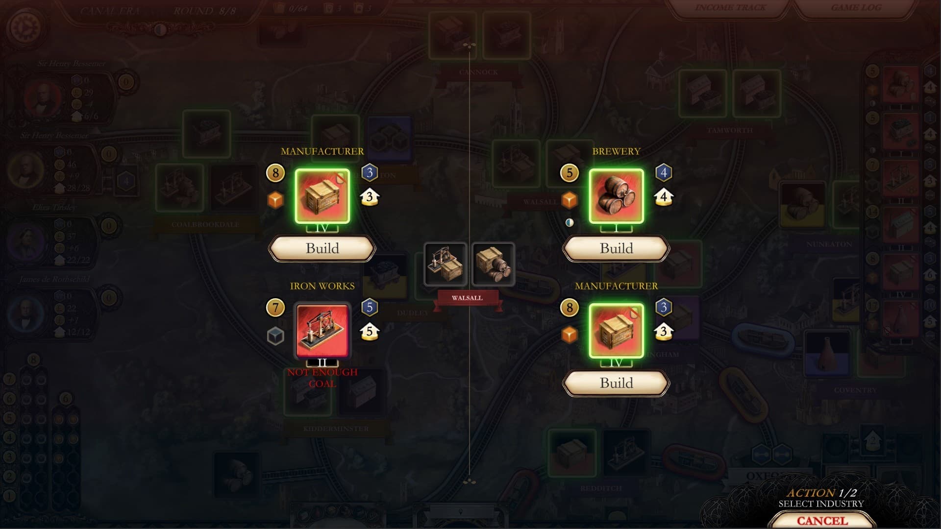 Brass: Birmingham PC Steam Account - 2