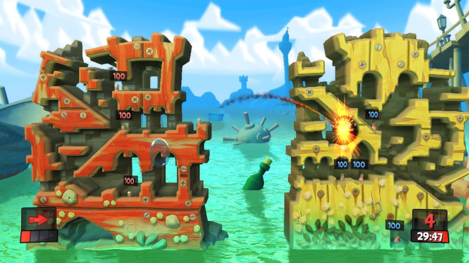 Worms Revolution + 2 DLC Steam CD Key - 4