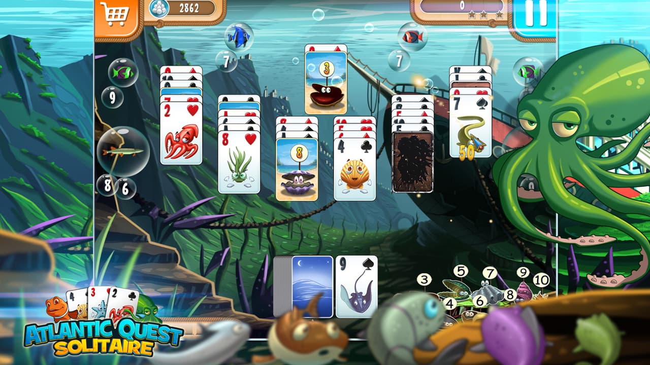 Atlantic Quest Solitaire Steam CD Key - 3