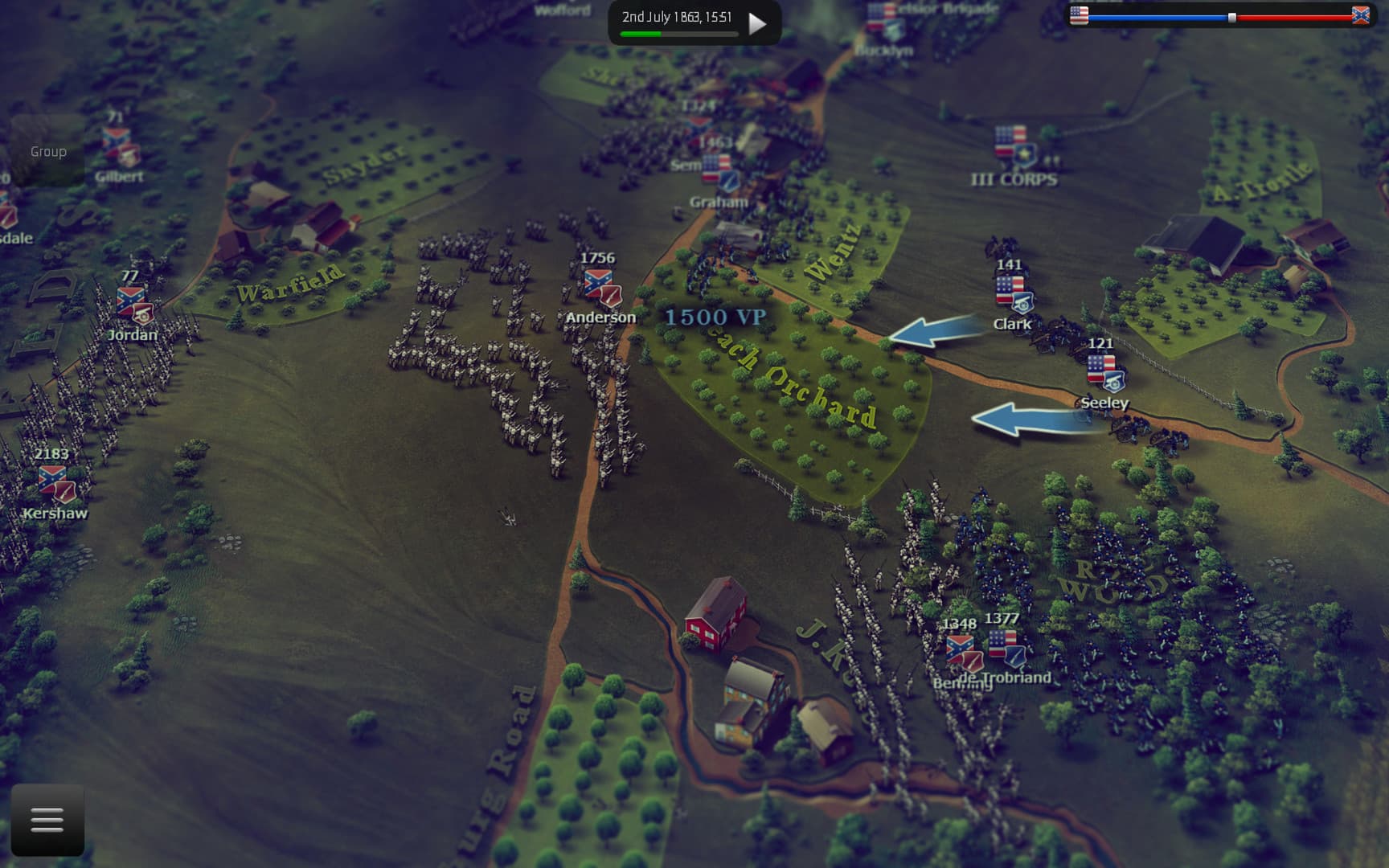 Ultimate General: Gettysburg Steam CD Key - 6