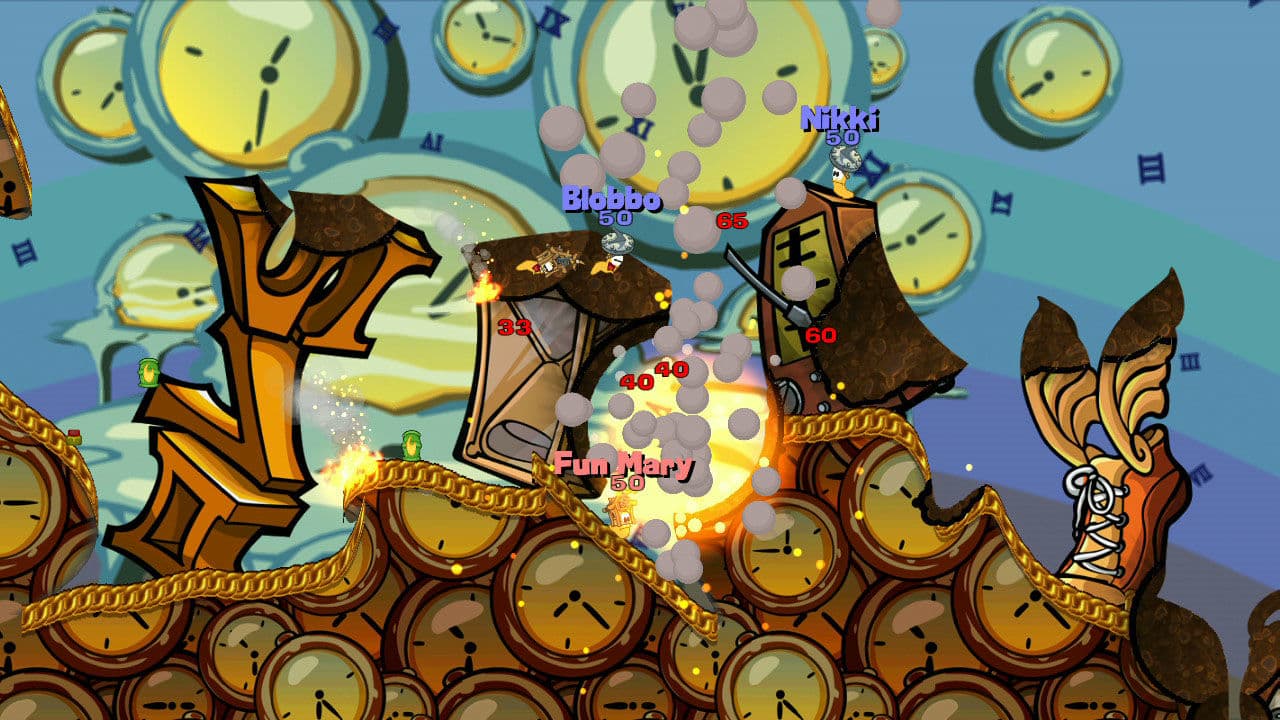 Worms Reloaded - Time Attack Pack DLC PC Steam CD Key - 6