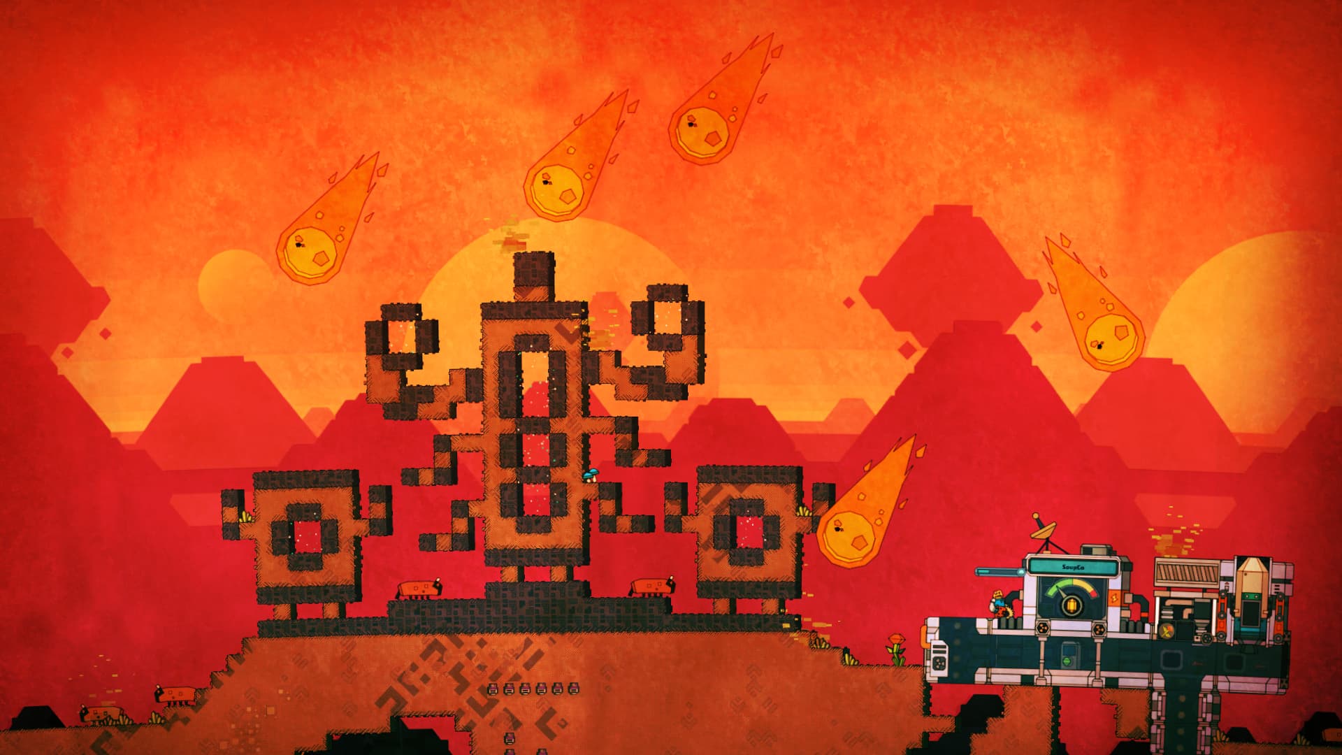 PixelJunk Nom Nom Galaxy PC Steam CD Key - 4