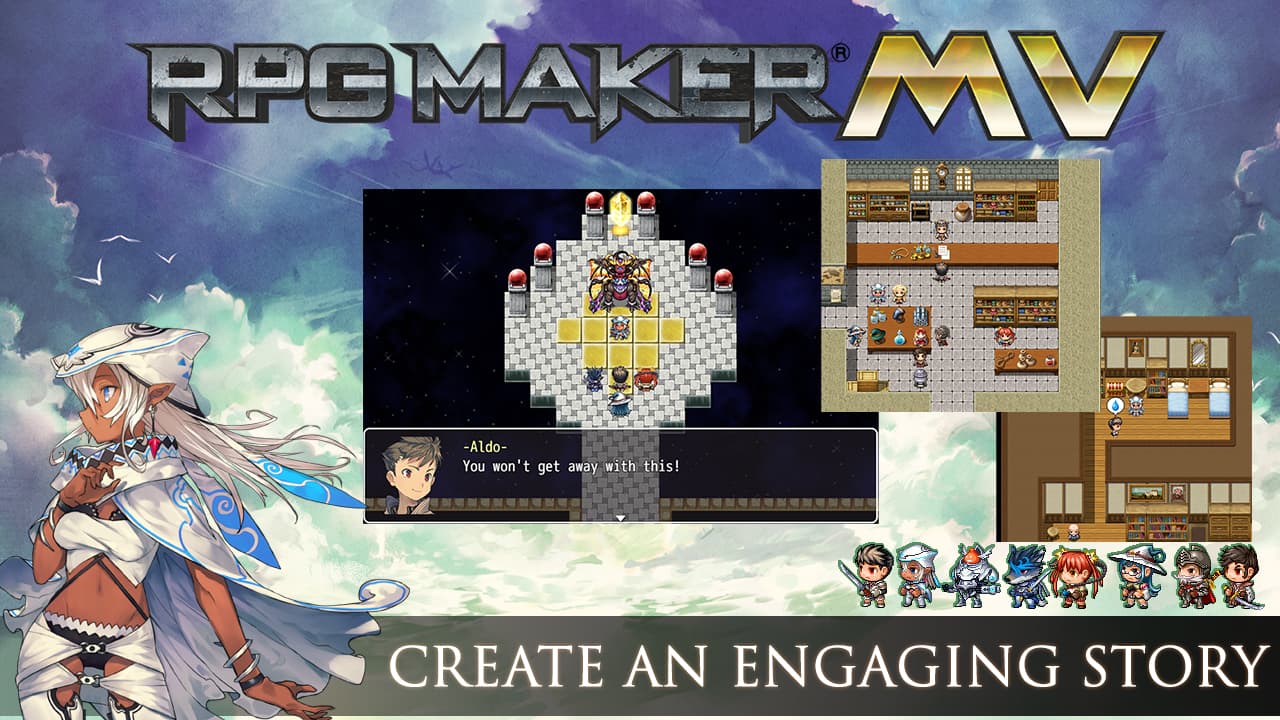 RPG Maker MV - Cover Art Characters Pack DLC Steam CD Key - 5