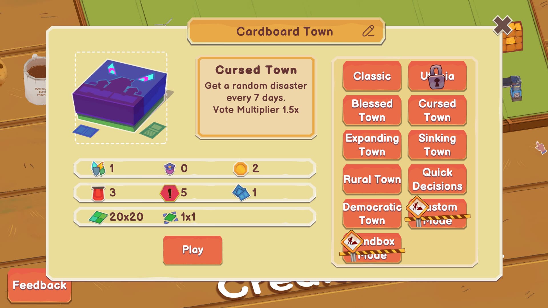 Cardboard Town PC Steam Account - 5
