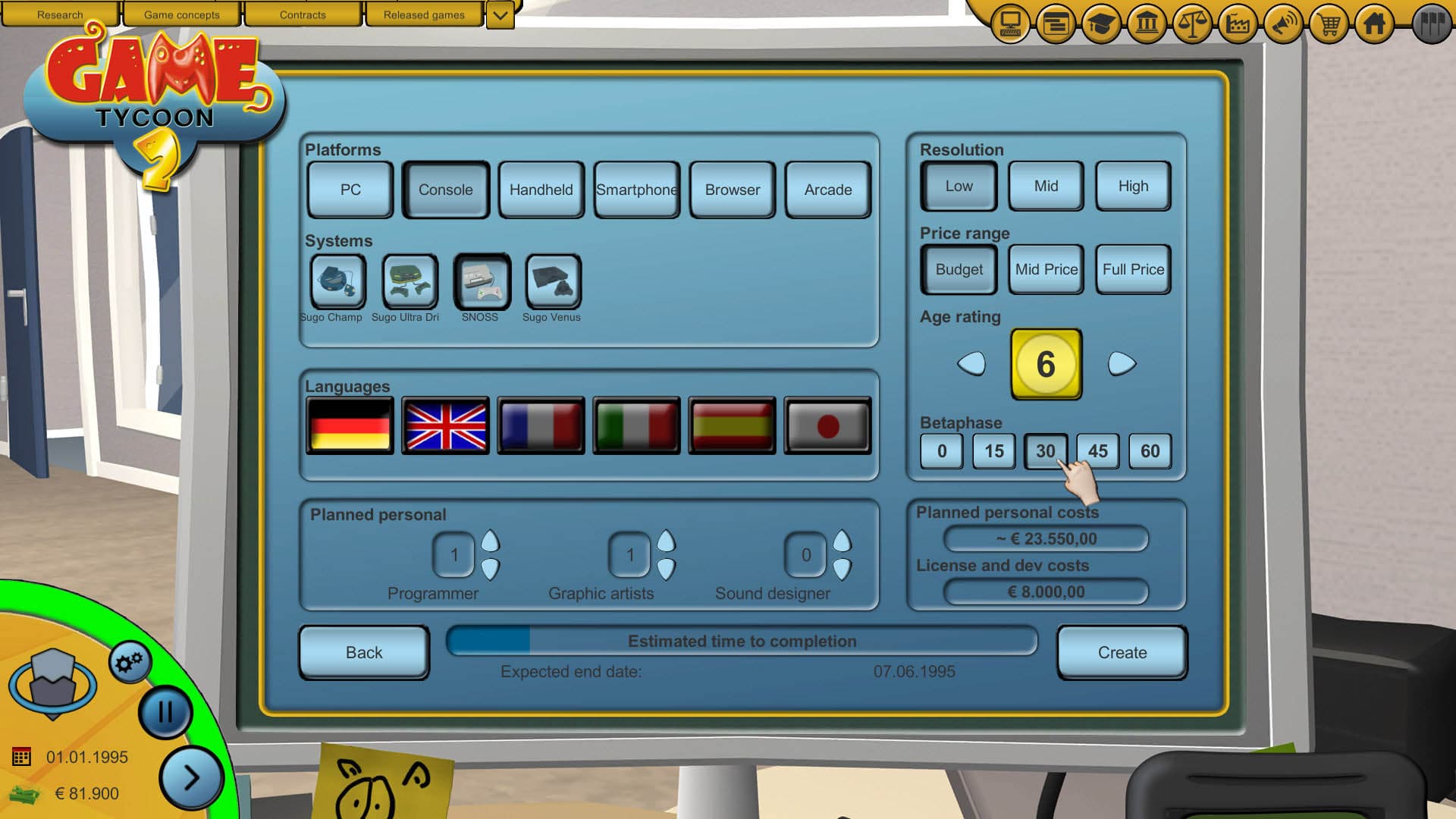 Game Tycoon 2 Steam CD Key - 5