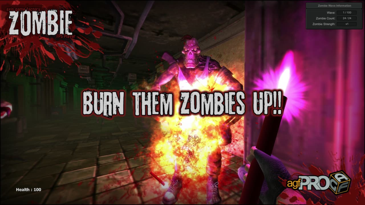 Axis Game Factory's AGFPRO Zombie FPS Player DLC PC Steam CD Key - 6