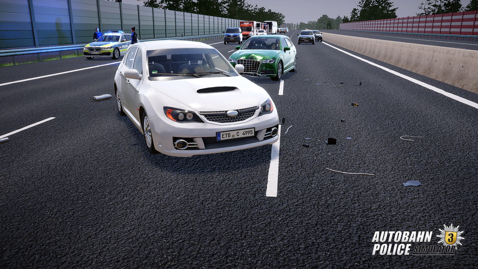 Autobahn Police Simulator 3 PC Steam Account - 4