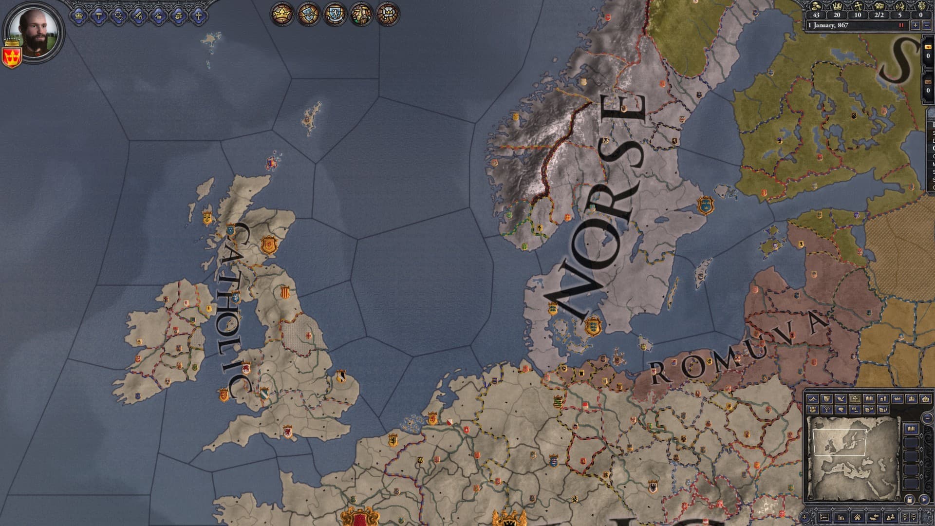 Crusader Kings II - The Old Gods DLC PC Steam CD Key - 7
