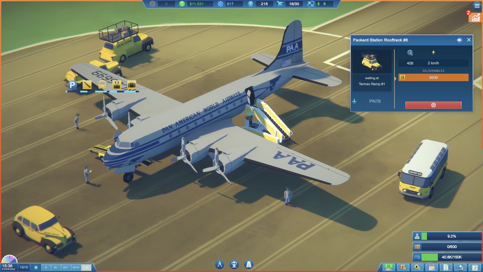 Sky Haven Tycoon - Airport Simulator PC Steam Account - 6