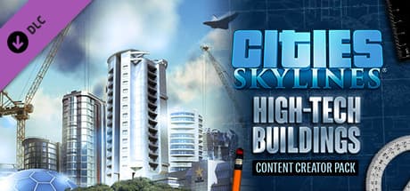 Cities: Skylines - Content Creator Pack: High-Tech Buildings DLC Steam CD Key