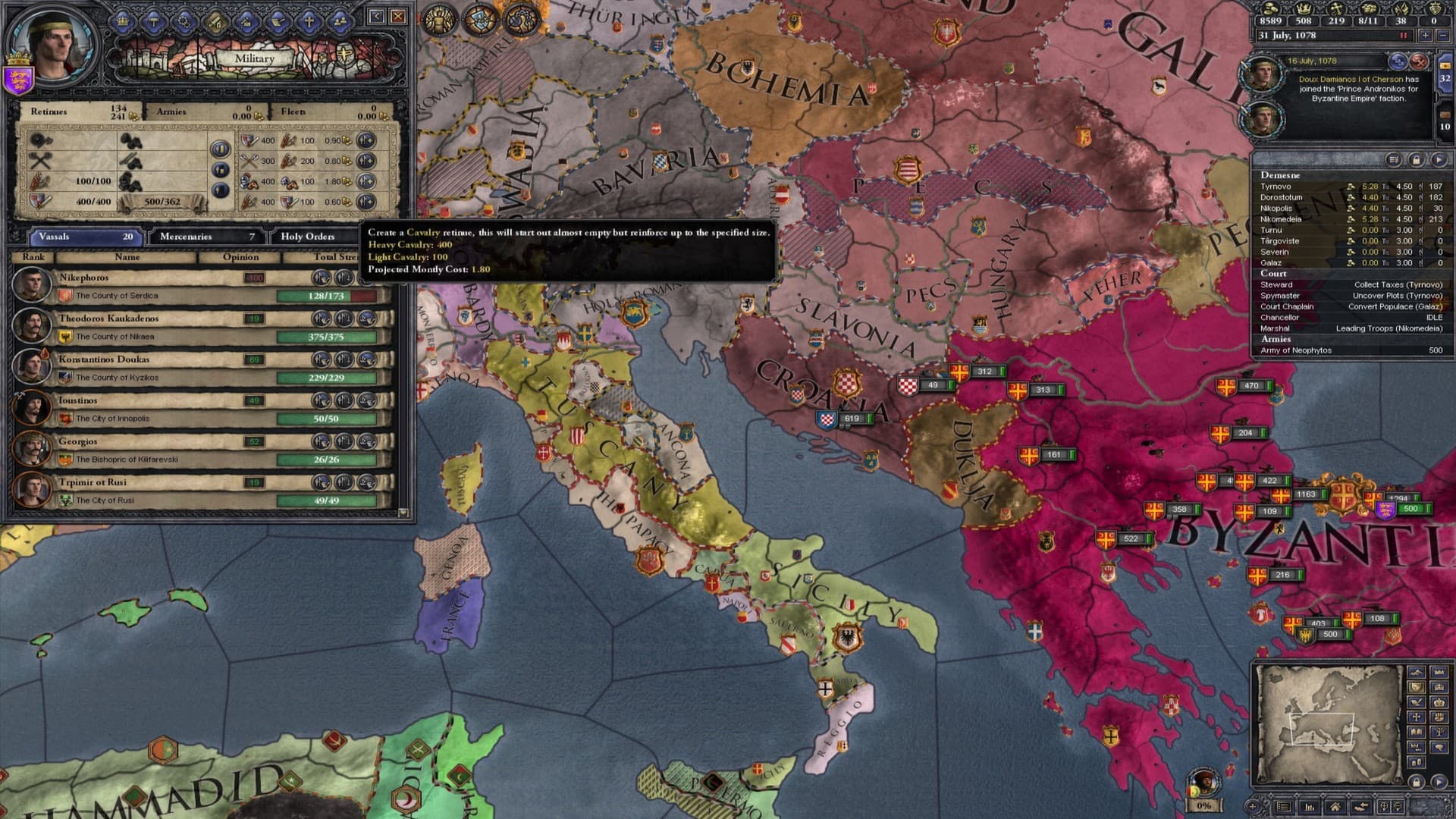 Crusader Kings II - Legacy of Rome DLC PC Steam CD Key - 5