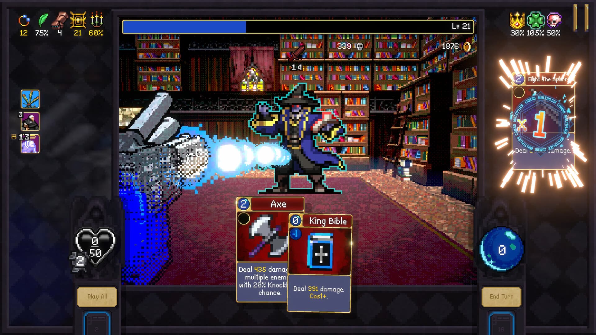 Vampire Crawlers: The Turbo Wildcard from Vampire Survivors PC Steam Account - 2