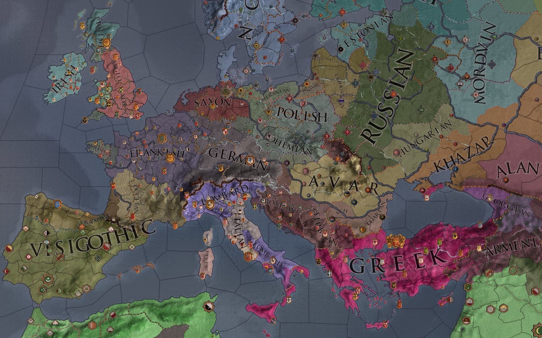 Crusader Kings II - Charlemagne DLC PC Steam CD Key - 4