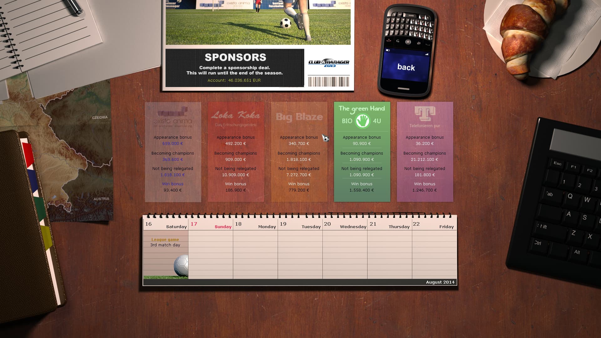 Club Manager 2015 Steam CD Key - 4