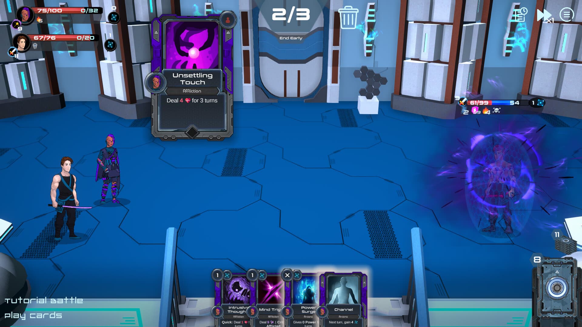 Metroplex Zero: Sci-Fi Card Battler PC Steam Account - 4