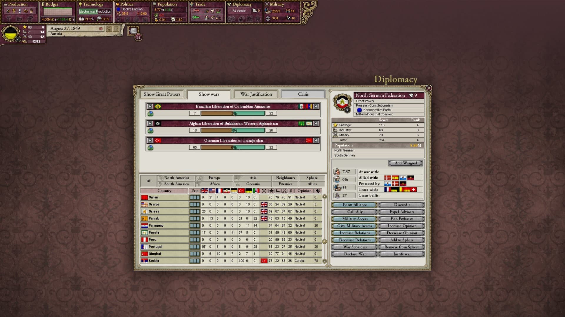 Victoria II: A Heart of Darkness DLC PC Steam CD Key - 8