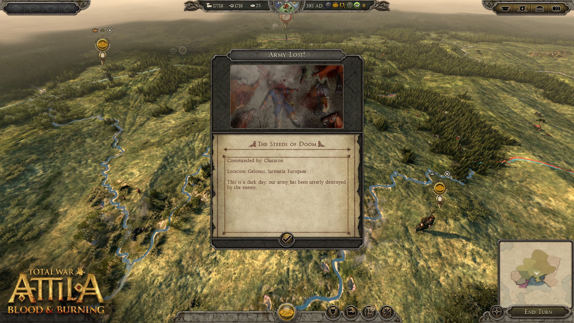 Total War: ATTILA - Blood and Burning DLC PC Steam CD Key - 2