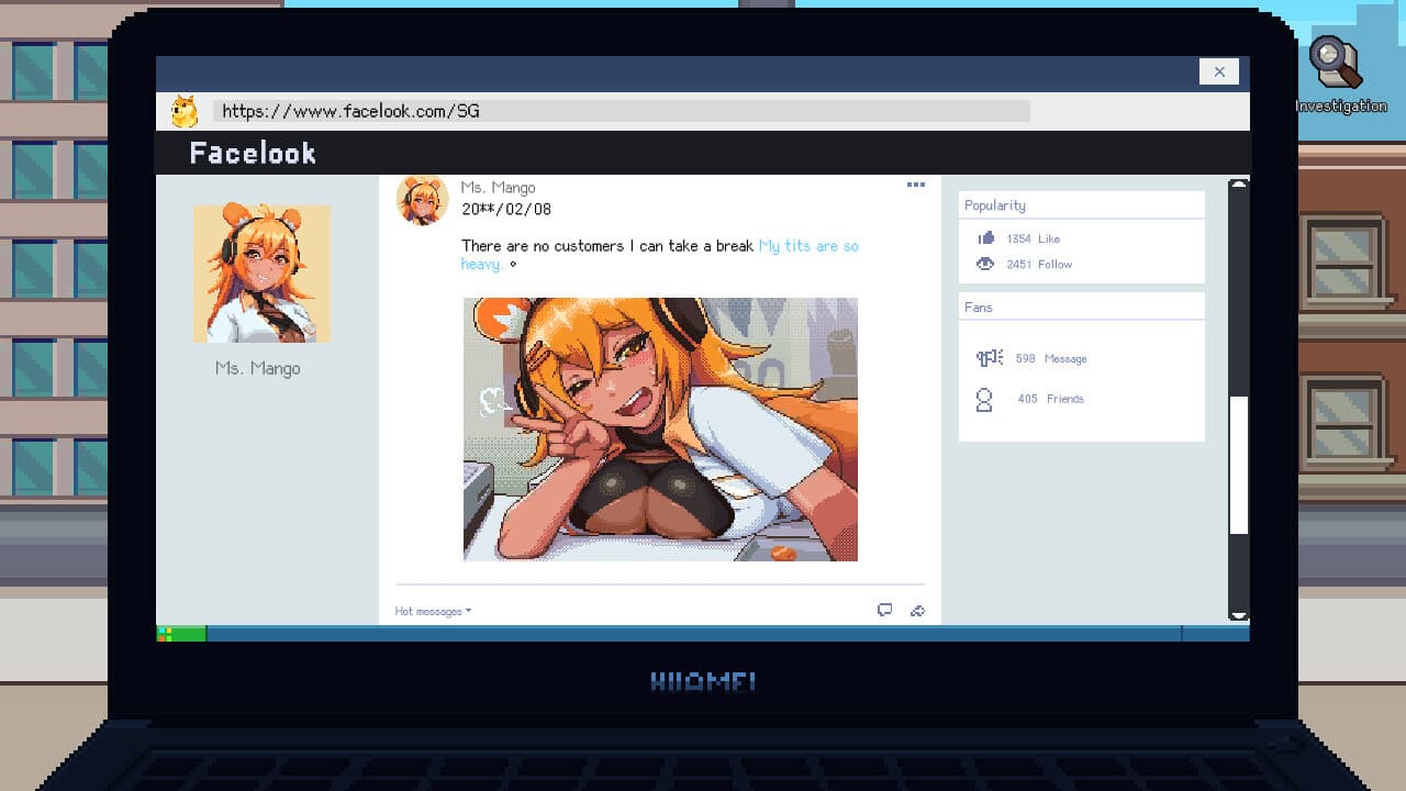 Peeping Dorm Manager PC Steam Account - 4