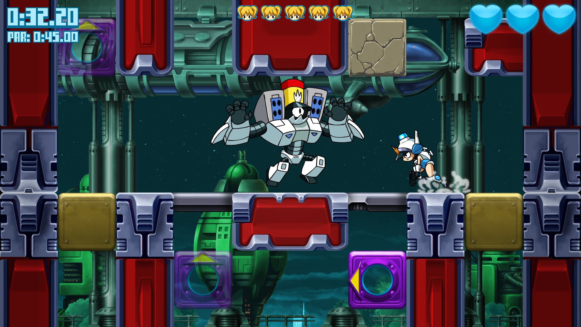 Mighty Switch Force! Hyper Drive Edition PC Steam Account - 4
