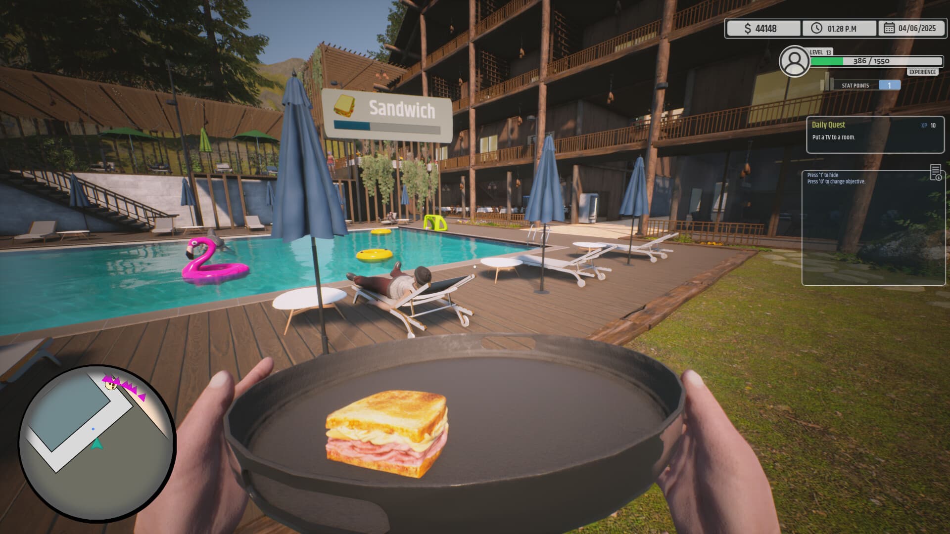 Hotel Owner Simulator PC Steam Account - 3