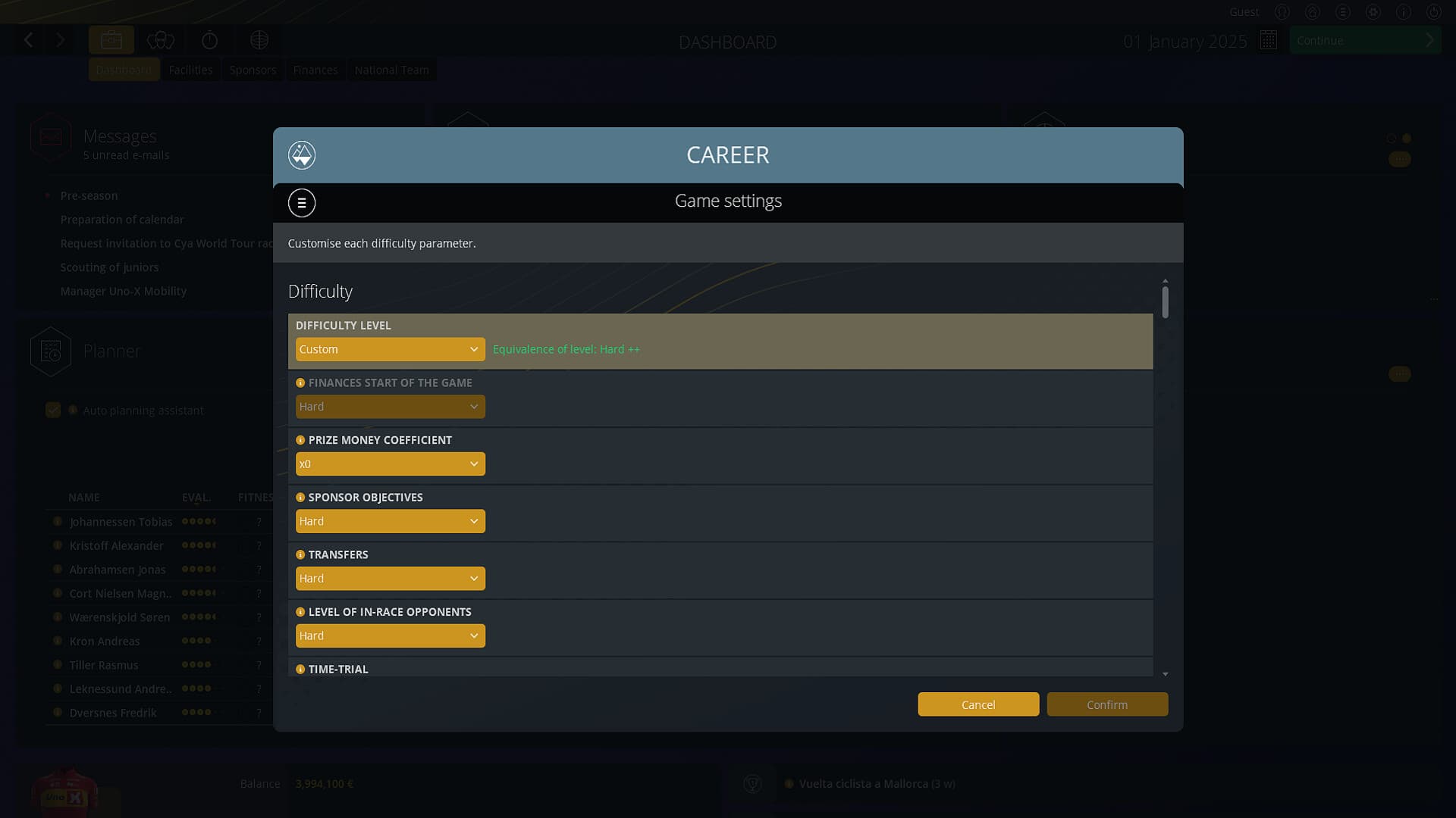 Pro Cycling Manager 2025 PC Steam Account - 2