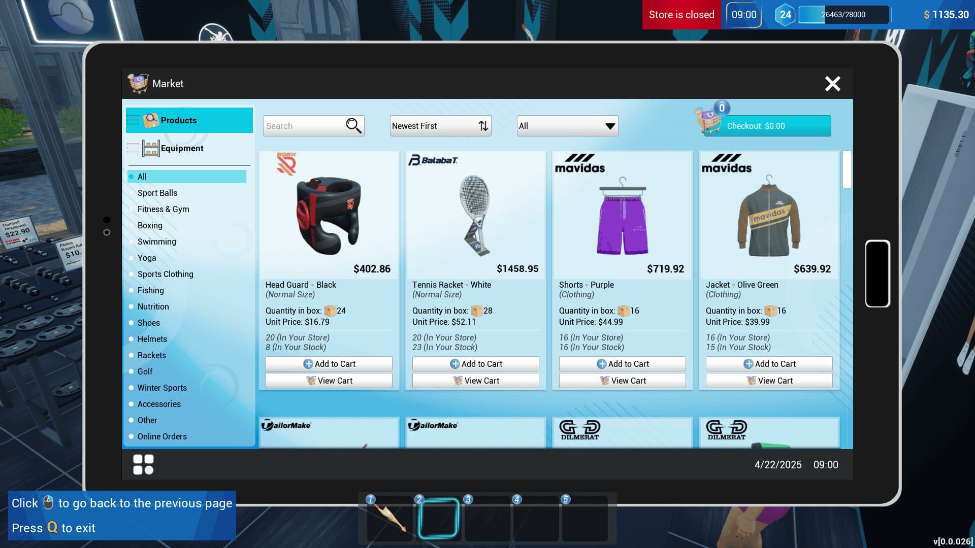 Sporting Goods Shop PC Steam Account - 7